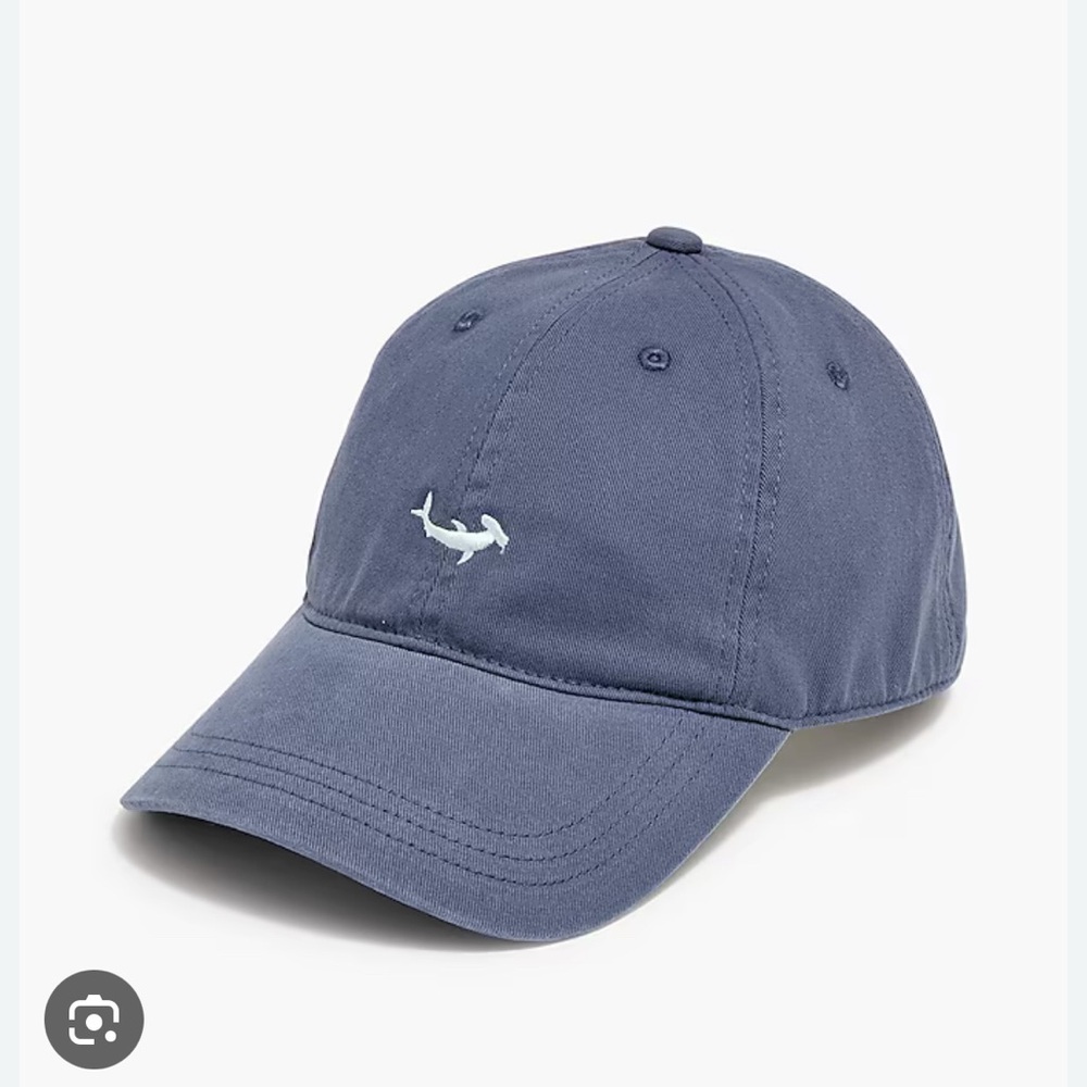 ISO J Crew Factory Kids Estate Blue Hammerhead Hat (embroidered hammerhead logo)